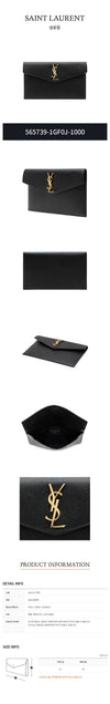 Saint Laurent La Prima Uptown Pouch 565739-1GF0J-1000 30546552 [P]