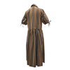 BURBERRY MADDINGTON Karo Kurzarm Riemen Kleid 8084317 111336177 [P]