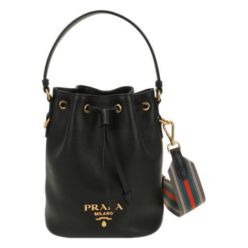 PRADA Vitello Phoenix Bucket Bag / 1BE072 2E8K F0002 V NOO 83031745