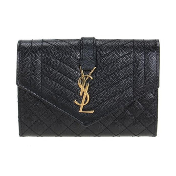 Saint Laurent Mix Matelassé Monogram Wallet 72788533