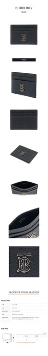BURBERRY グレインレザーTBカードケース8062351 53167822 [P]