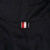 THOM BROWNE ネイビー ポリエステル ツイル ダウンフィル フード フットボール 4バー パーカ MOD064X07259-415 77310290 [P]