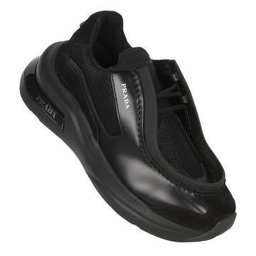 PRADA ブラッシュドレザー スニーカー 2EG424 3C37 F0002 60942141