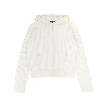 POLO RALPH LAUREN Kids Kapuze Cardigan 313916533004 WEISS 120081897