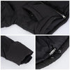 AMI Heart Logo Leather Patch Down Jacket 120082477 [P]