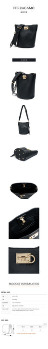 SALVATORE FERRAGAMO バケットバッグ 56277592 [P]