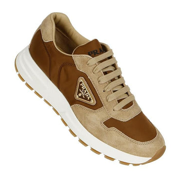 PRADA デルアベ スウェード リナイロン スニーカー 2EE369 3KUY F0J25 115933371