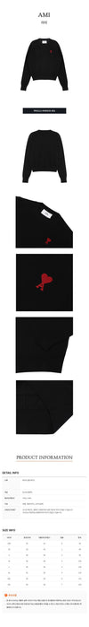AMI Logo Wool Knit 72258517 [P]