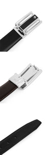Montblanc Reversible Rectangular Black/Brown Belt 144656759 [P]