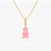 Crystal Haze Jewelry Nostalgia Bear-Bubblegum-Pave Connector 120157129 [P]