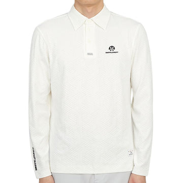 HORN GARMENT ゴルフウェア メンズ 長袖 Tシャツ HCM 2C AP04 オフホワイト 42306557