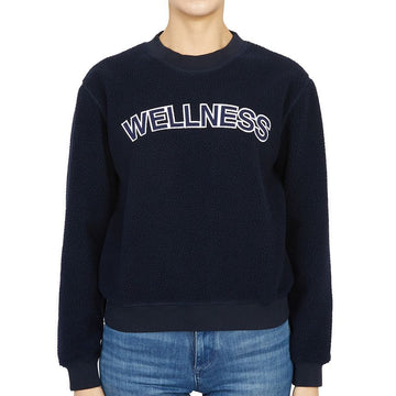 SPORTY & RICH Women's Sweatshirt CR666NA NAVY 50807104