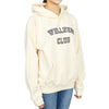 SPORTY & RICH Women's Hooded Fleece Sweatshirt HO761CR CREAM 50807120 [P]