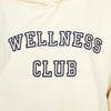 SPORTY & RICH Women's Hooded Fleece Sweatshirt HO761CR CREAM 50807120 [P]