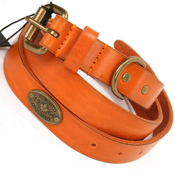 Dsquared2 BE4104 V291 52 Toronto Emblem Skinny Belt 120190120