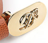 DSQUARED2 BE5104 V243 66 Goldfarbene Platten Gürtel 120192062 [P]