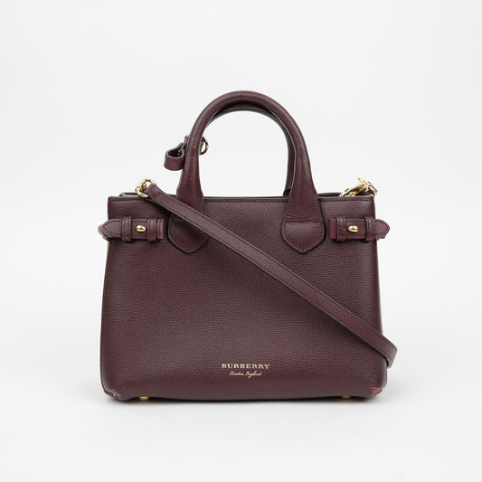 BURBERRY バナー スモール トート ショルダーバッグ 4023704 120793525