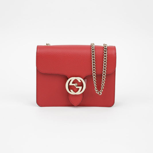 GUCCI インターロッキングチェーンショルダークロスバッグ 119917520