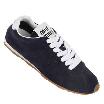 MIU MIU Logo Wildleder Sneaker 5E114E 054 F0008 100917154