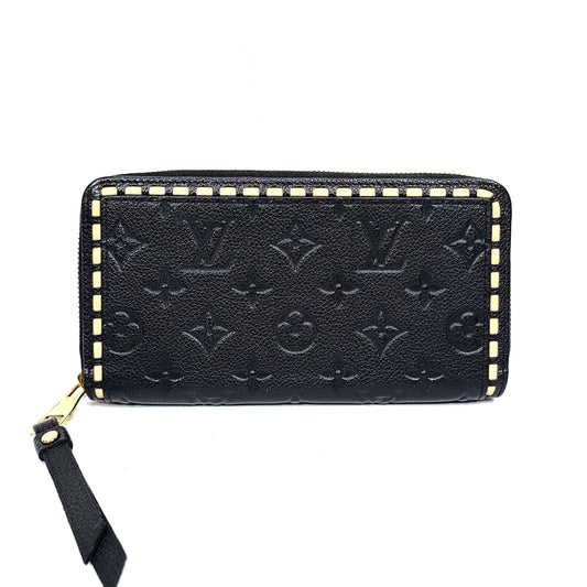 Louis Vuitton Monogram Unprint Stitch Zip Wallet Long Wallet 120248328