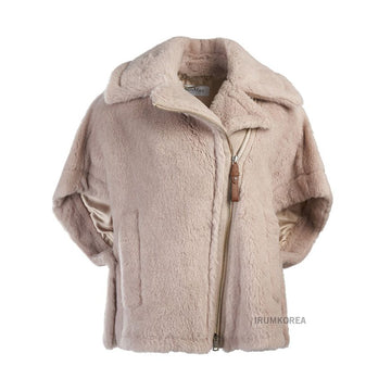 MAXMARA ニューメント1 002 FW24 フェミニン ケープ 120248694