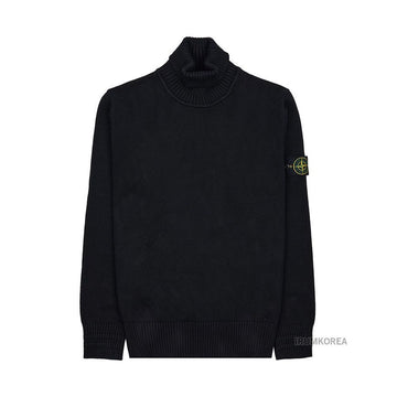 STONE ISLAND 8115505A2 V0029 FW24 メンズ ロゴ ワッペン タートルネック ニット 120248821