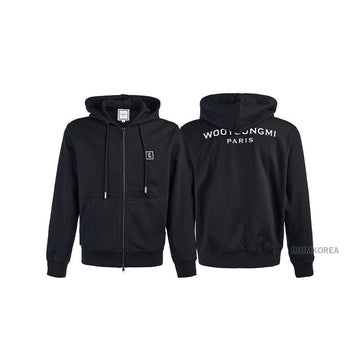 Wooyoungmi Men's Back Logo Hooded Zip-Up W243TS47 723B FW24 120248822