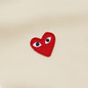 Comme Des Garcons Heart Patch Hoodie 120248831 [P]