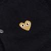 Comme Des Garcons N049 051 1 HEART PATCH CARDIGAN 120248875 [P]