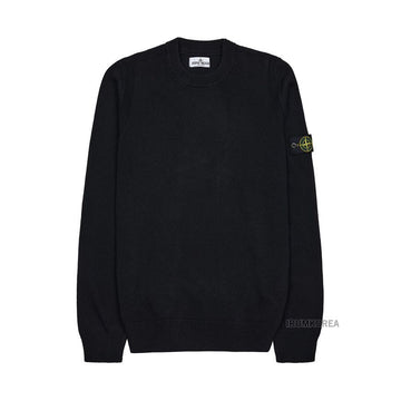 Stone Island 8116502Z1 V0029 (10-12) FW24 Boy's Logo Patch Knit (Adult Size Available) 120248924