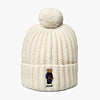 Polo Ralph Lauren Solid Denim Bear Pom Pom Beanie 144699008 [P]