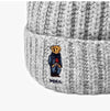 POLO RALPH LAUREN Solid Denim Bear Pom Pom Beanie 032 144699010 [P]