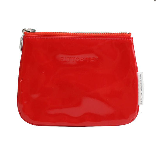 ISSEY MIYAKE イセイ ELTTOB TEP レッド ミニ ポーチ 120344010