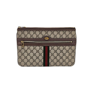 Gucci 517551 GG Supreme Canvas Ophidia Pouch Clutch 120352750