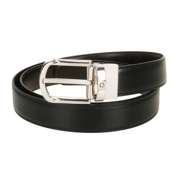 MONTBLANC ツイストバックル メンズ リバーシブルベルト stamp: MB111080 69493247