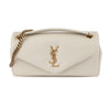 SAINT LAURENT Monogramm Logo Creme Kleine Schultertasche 92396742 [P]