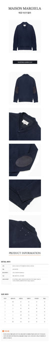 MAISON MARGIELA エルボーパッチセーター SI1GP0002-S18064-511F 62937535 [P]