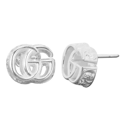 GUCCI GGマーモントシルバーイヤリング 770756 84147228