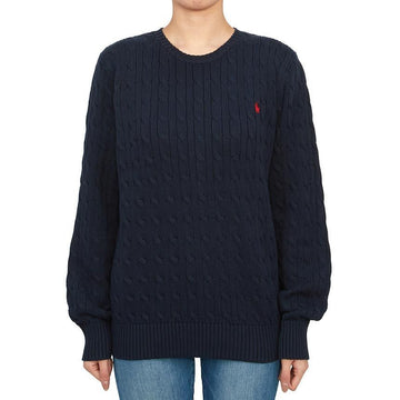 POLO RALPH LAUREN キッズ ケーブル ニット NAVY (大人用可) 323702674060 120397384