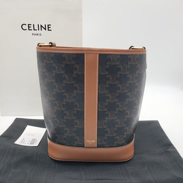 Celine Triomphe Bucket Bag Small 120408237
