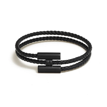 Hermes Men's Tournis Tresse Bracelet H077400FI89T5 155106611