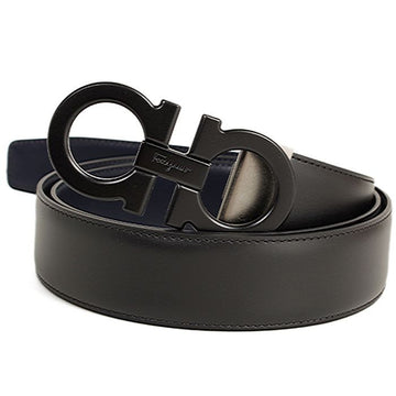 Salvatore Ferragamo Belt 679710 0688772 NERO/BLUE MARINE 48086097