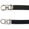 Salvatore Ferragamo Belt 679939 0746527 NERO/NAVY 50768380 [P]