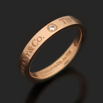 TIFFANY & CO 18Kローズゴールド3PダイヤTCOバンドリング5号 CO82159TF 120538648
