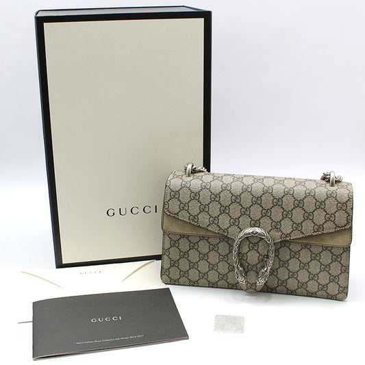 Gucci 400249 GG Supreme Dionysus Small Chain Shoulder Bag 120547513