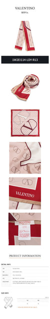 Valentino Silk Pulard Scarf 33783557 [P]