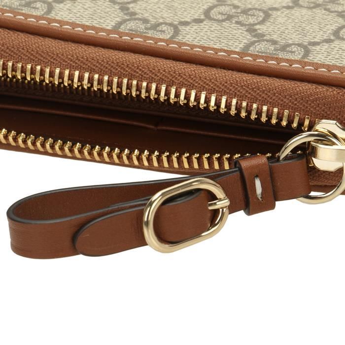 Gucci GG Emblem Zip Long Wallet stamp: 819122 FAD6L 9758 120590677