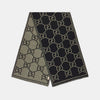 Gucci Checked GG Wool Scarf 120622326 [P]