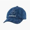 ISABEL MARANT TYRON Logo Stickerei Baseballmütze A3C08A 30BU (57, 59) 144702029 [P]