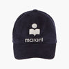 Isabel Marant Tyrone Logo Embroidered Corduroy Cap 144701948 [P]